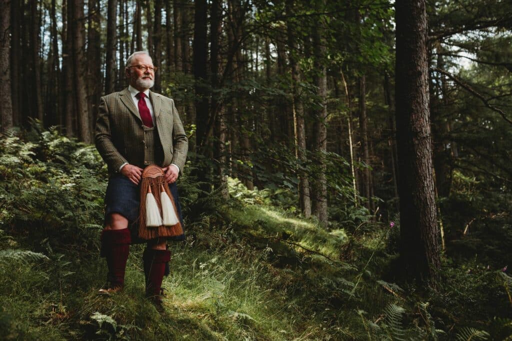 Bespoke Tweed Kilt Outfit